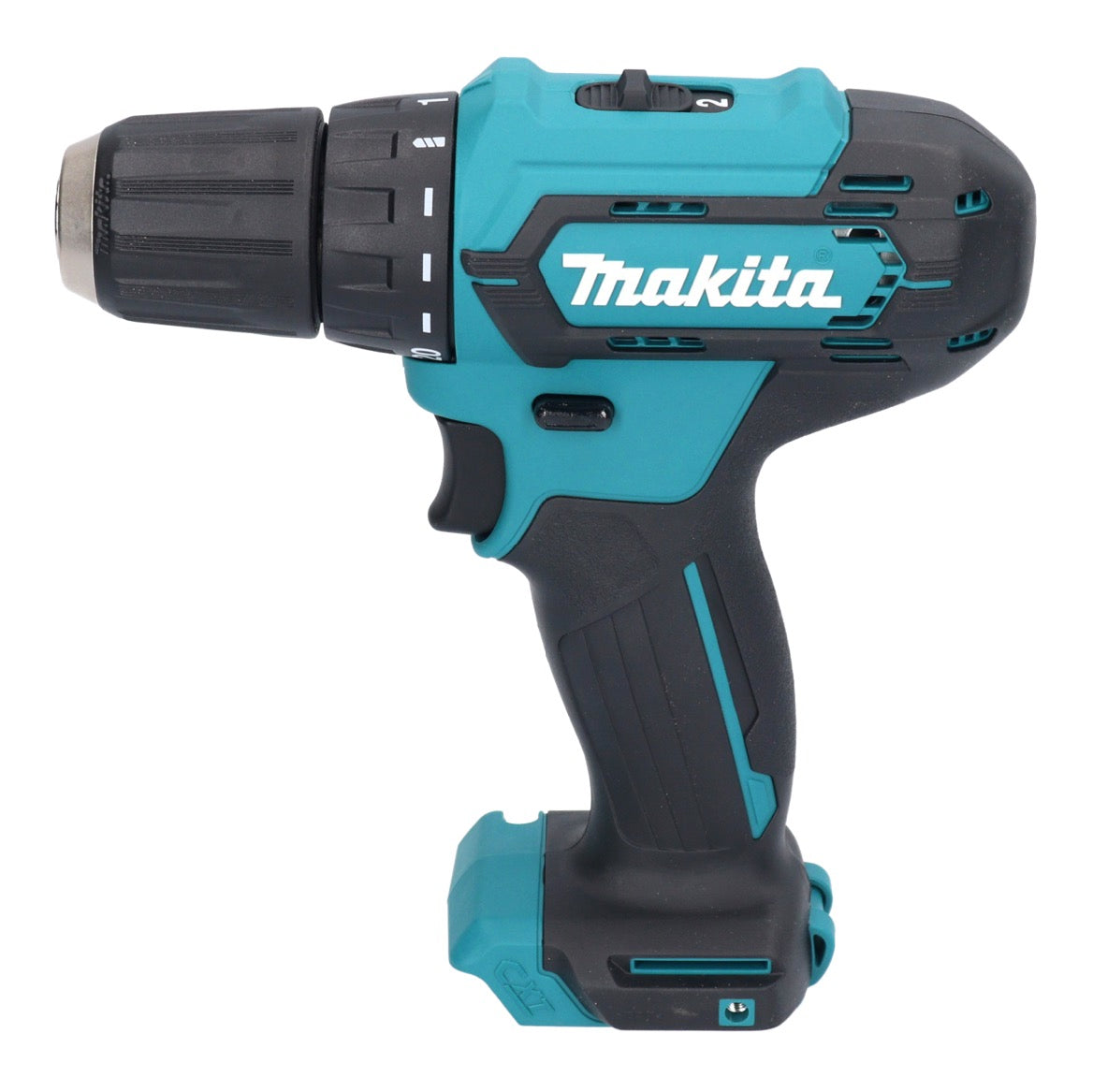 Makita DF 333 DSAX6 Akku Bohrschrauber 12 V 30 Nm + 1x Akku 2,0 Ah + Ladegerät + 17 tlg. Zubehörset + Kühlbox - Toolbrothers