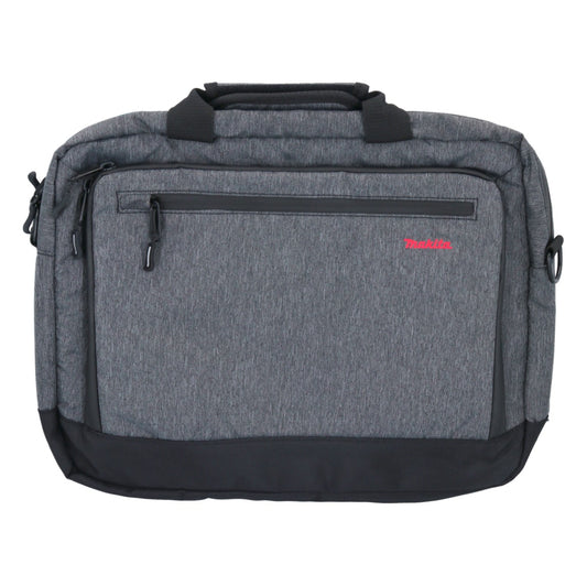 Clique Laptop Tasche 15" ( 040221 ) mit Makita Logo 42 x 33 x 9 cm 12,5 l Anthrazit - Toolbrothers