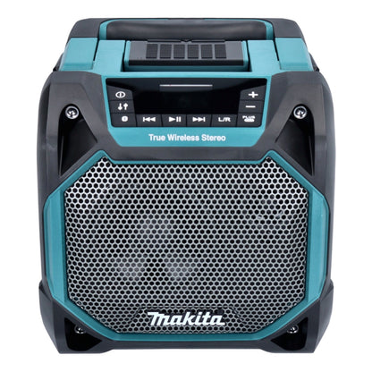 Makita DMR 203 RA Enceinte Bluetooth 12 V 18 V IP64 + 2x batteries 2,0 Ah + chargeur