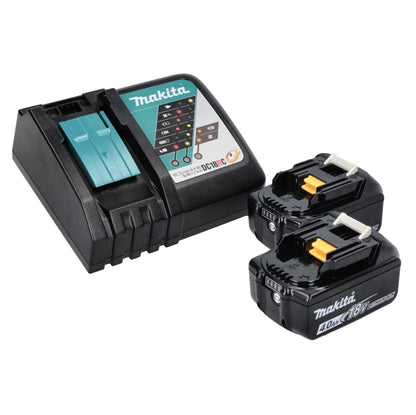 Makita DMR 203 RM Enceinte Bluetooth 12 V 18 V IP64 + 2x batteries 4,0 Ah + chargeur