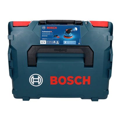 Bosch GEX 12V-125 Professional Akku Exzenterschleifer 12 V 125 mm Brushless + L-Boxx ( 0601372100 ) + Toolbrothers TURTLE Schleifset - ohne Akku, ohne Ladegerät - Toolbrothers