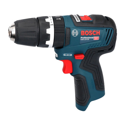 Bosch GSB 12V-35 Professional Akku Schlagbohrschrauber 12 V 35 Nm Brushless + 1x Akku 3,0 Ah + L-Boxx - ohne Ladegerät - Toolbrothers