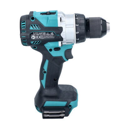 Makita DHP 486 Z Perceuse à percussion sans fil 18 V 130 Nm sans balais + jeu d'embouts 31 pièces (D-30667)