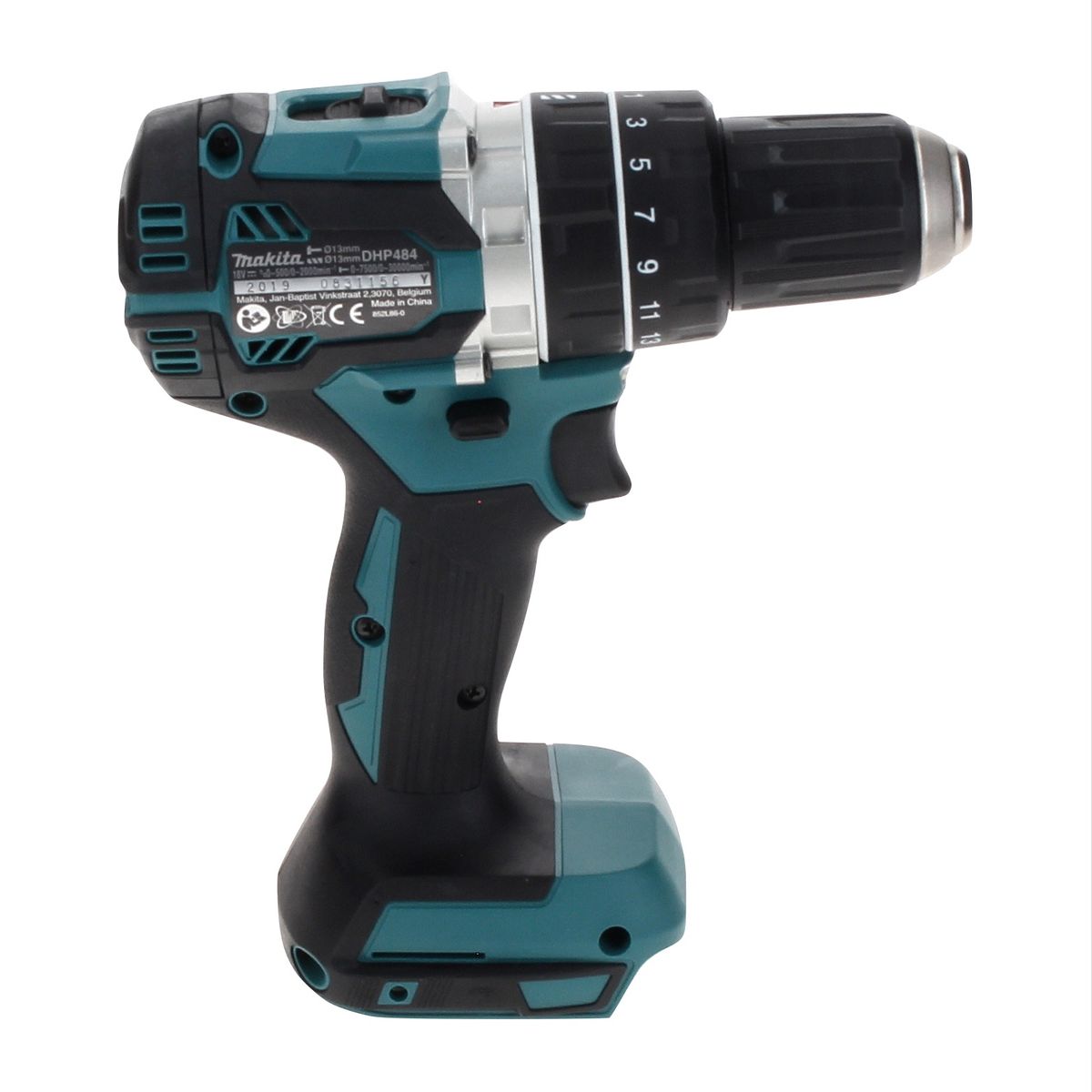 Makita DHP 484 Z Perceuse à percussion sans fil 18 V 54 Nm sans balais + jeu d'embouts 31 pièces (D-30667)