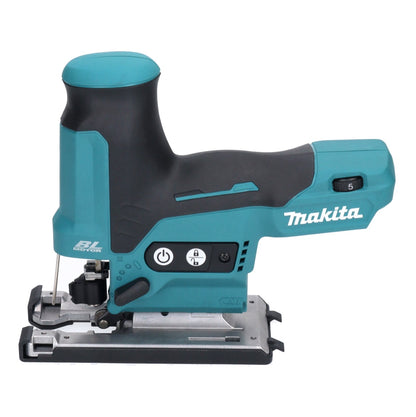 Makita JV 102 DSAJ Akku Pendelhubstichsäge 12 V max. Brushless + 2x Akku 2,0 Ah + Ladegerät + Makpac