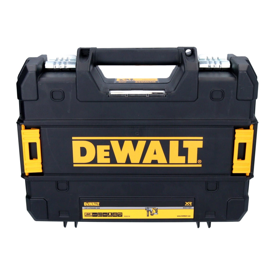 DeWalt DCH 172 NT Akku Bohrhammer 18 V 1,4 J SDS plus Brushless + 13 tlg. Bohrer und Meißel Set + TSTAK - ohne Akku, ohne Ladegerät