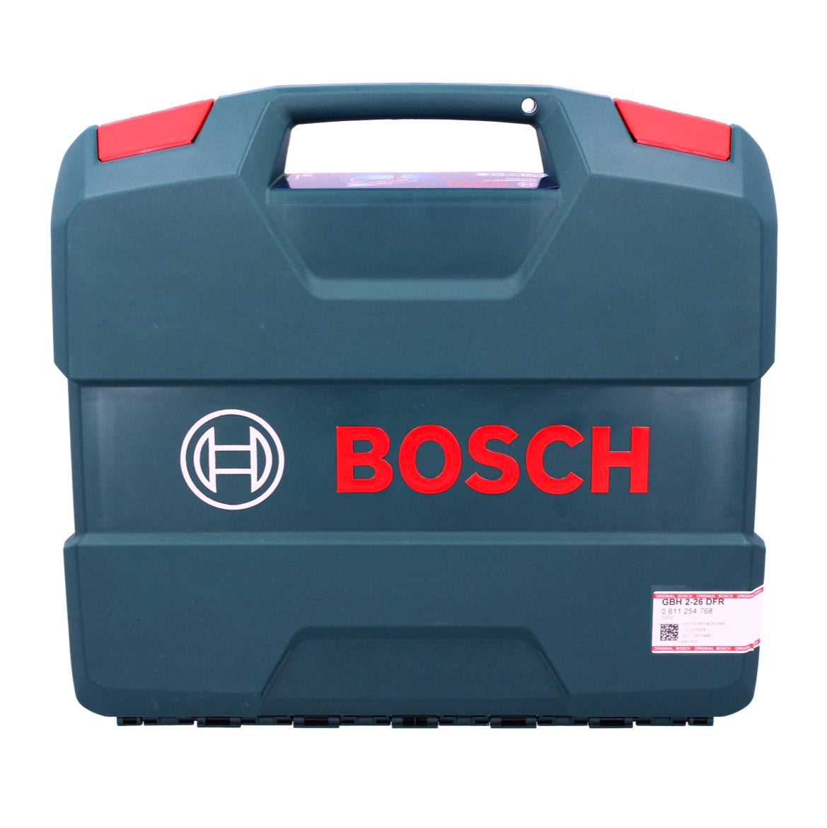 Perceuse à percussion Bosch GBH 2-26 DFR Professional 800 W 2,7 J SDS plus + mandrin de perçage interchangeable + jeu de 13 forets et burins + coffret