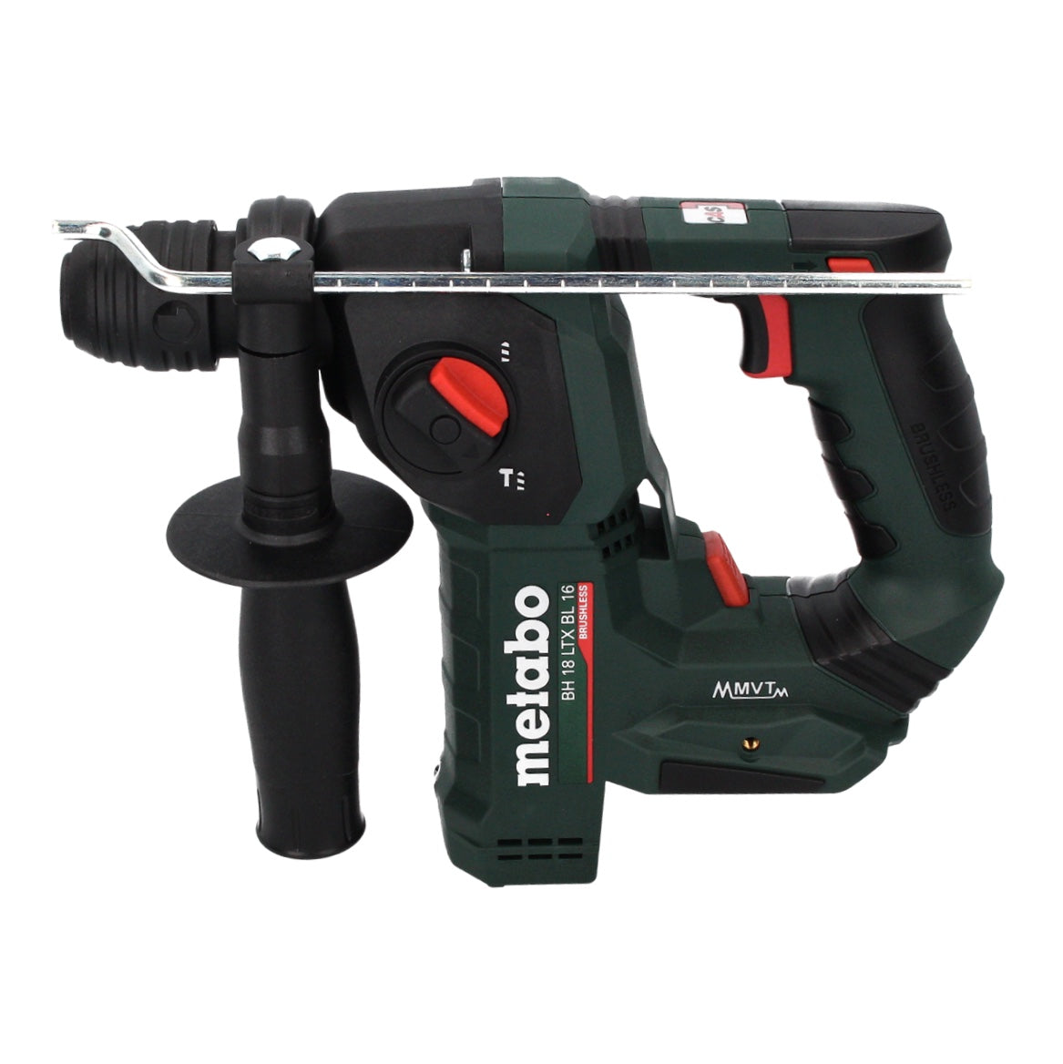 Metabo BH 18 LTX BL 16 Akku Bohrhammer 18 V 1,3 J SDS plus Brushless + 13 tlg. Bohrer und Meißel Set + MetaBOX - ohne Akku, ohne Ladegerät