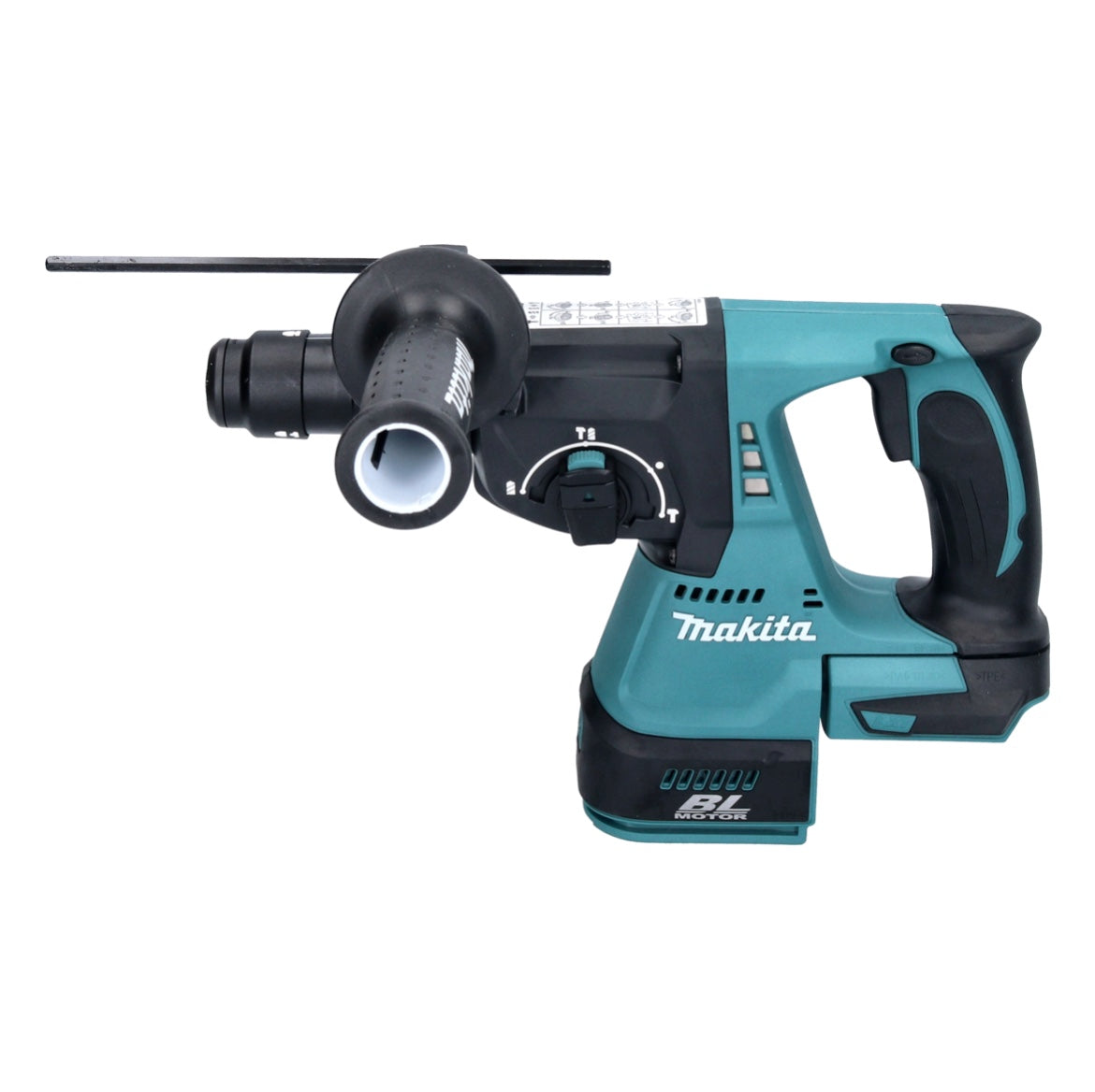 Makita DHR 243 ZJ Akku Bohrhammer 18 V 2,0 J SDS plus Brushless + 13 tlg. Bohrer und Meißel Set + Makpac - ohne Akku, ohne Ladegerät