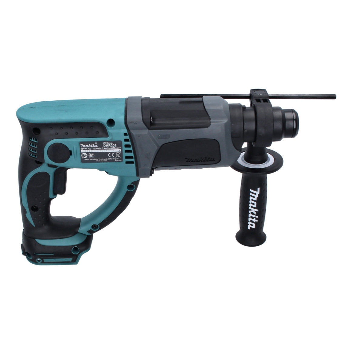 Makita DHR 202 Z marteau combiné sans fil 18 V 2,0 J SDS Plus + jeu de 13 perceuses et burins - sans batterie, sans chargeur