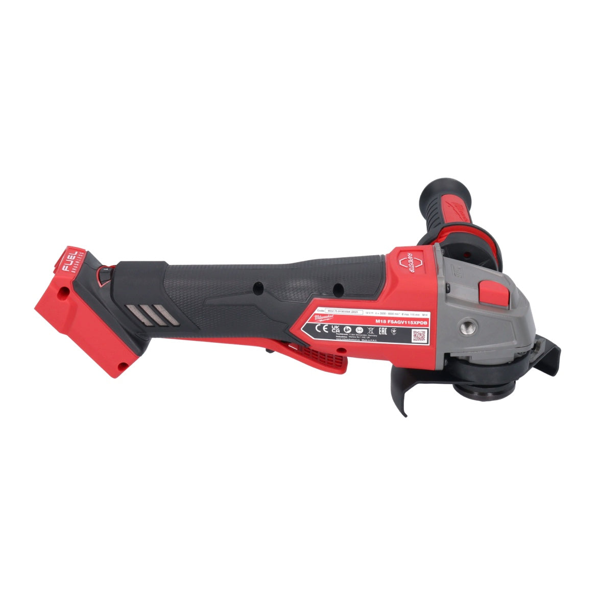 Meuleuse d'angle sur batterie Milwaukee M18 FSAGV115XPDB-0 18 V 115 mm (4933478774) Brushless Solo - sans batterie, sans chargeur