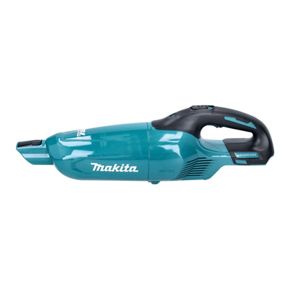 Aspirateur sans fil Makita DCL 280 FZ 18 V sans balais + accessoire séparateur cyclone + suceur de sol commutable - sans batterie, sans chargeur