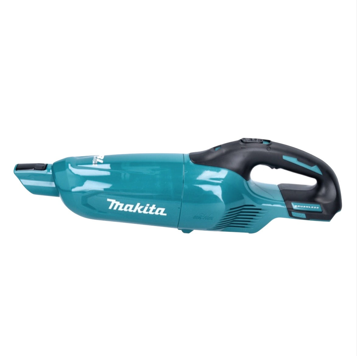 Aspirateur sans fil Makita DCL 280 FZ 18 V sans balais + accessoire séparateur cyclone + suceur de sol commutable - sans batterie, sans chargeur