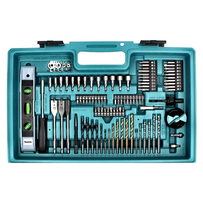 Makita DTD 152 SAX5 Akku Schlagschrauber 18 V 165 Nm + 1x Akku 2,0 Ah + Ladegerät + 101 tlg. Zubehör Set + Koffer