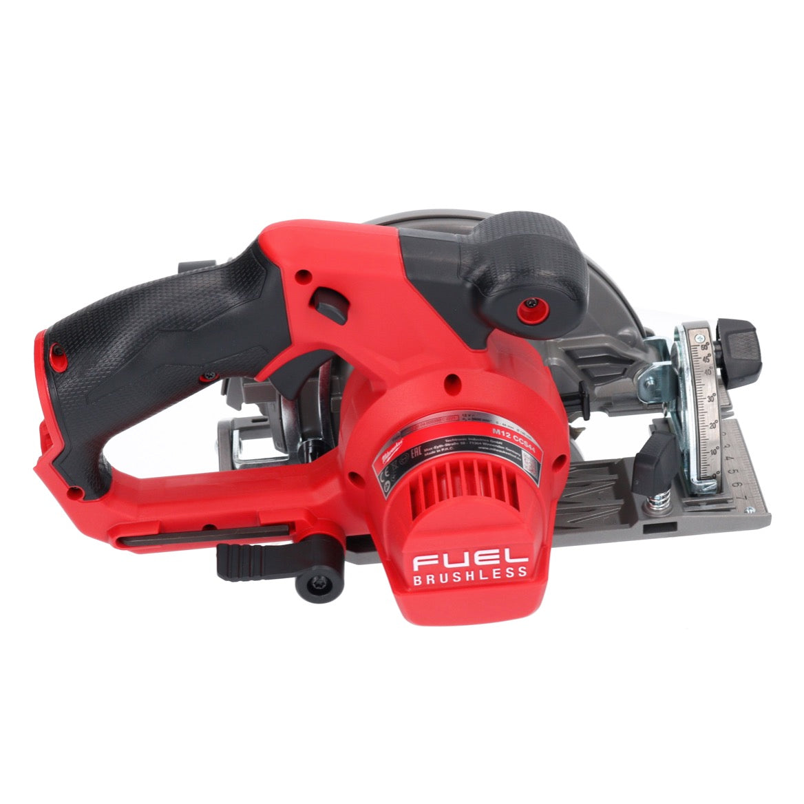 Scie circulaire à batterie Milwaukee M12 CCS44-0 12 V 140 mm brushless (4933448225) Solo - sans batterie, sans chargeur