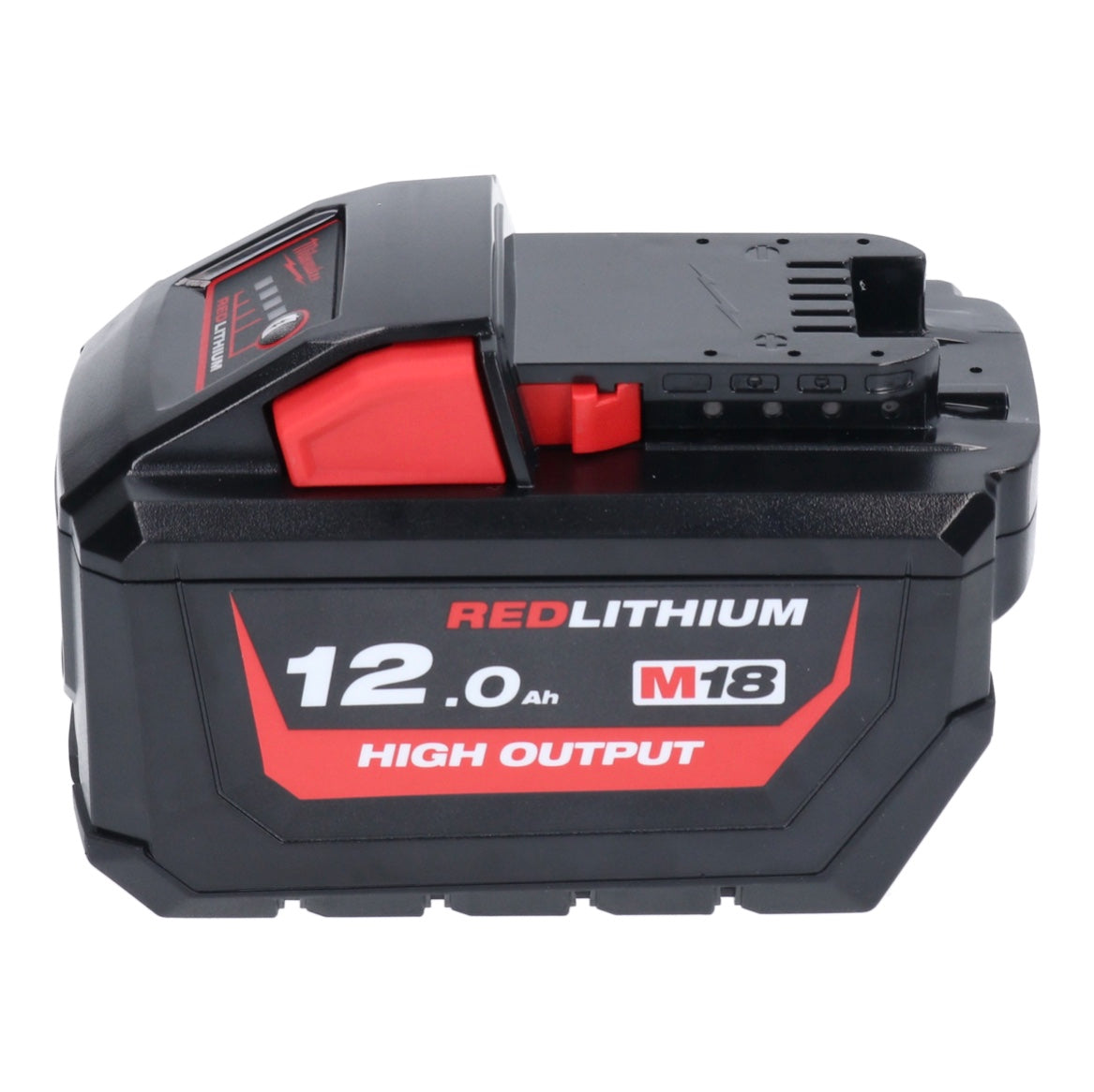 Milwaukee M18 HB12 High Output Akku Set 4x 18 V 12,0 Ah / 12000 mAh Li-Ion ( 4x 4932464260 ) mit Ladestandsanzeige - Toolbrothers