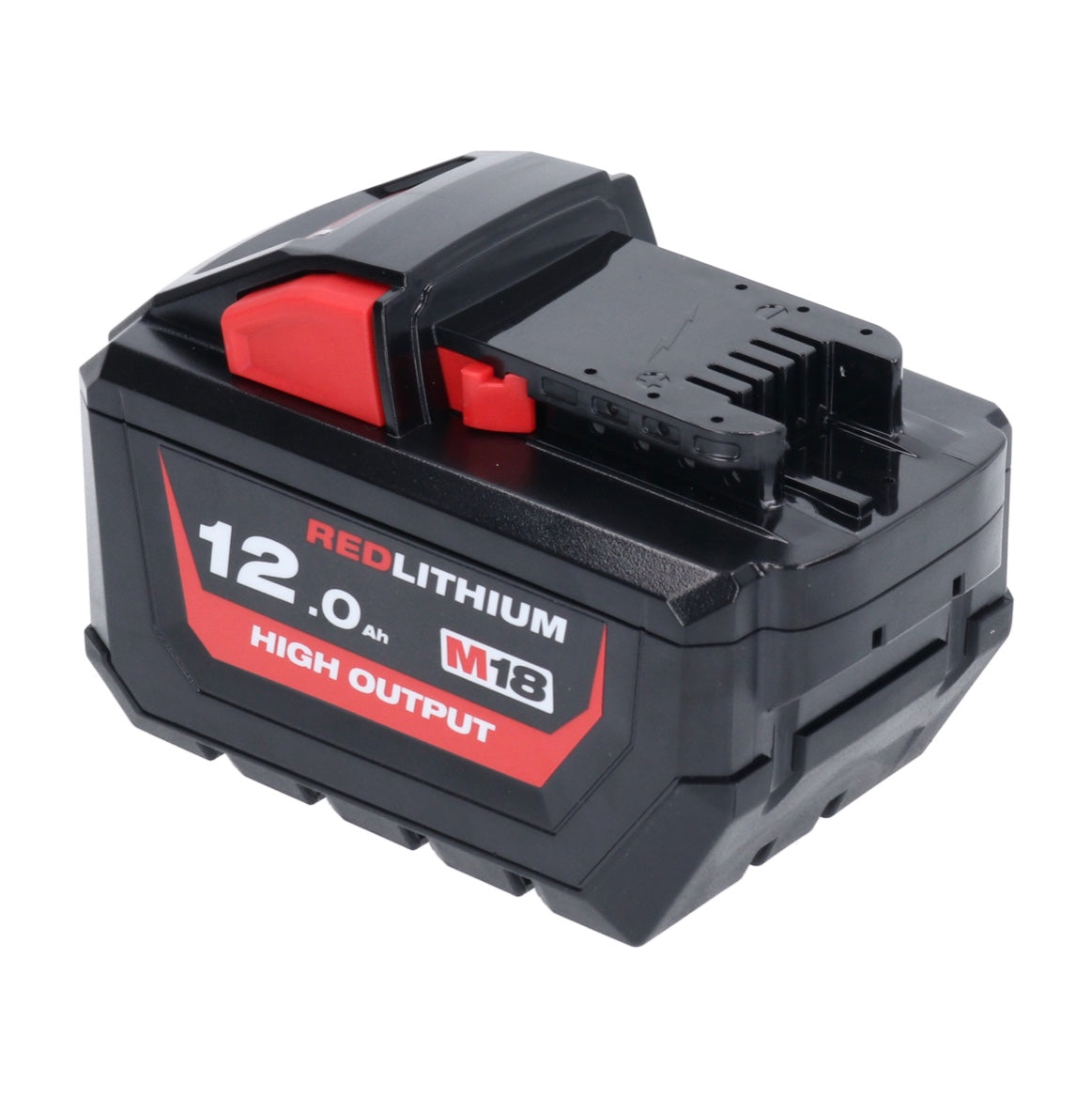 Milwaukee M18 HB12 High Output Akku Set 4x 18 V 12,0 Ah / 12000 mAh Li-Ion ( 4x 4932464260 ) mit Ladestandsanzeige - Toolbrothers