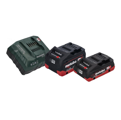 Metabo Basis Set 1x LiHD Akku 4,0 Ah 18 V CAS Li-Ion Akku + 1x LiHD Akku 5,5 Ah + Ladegerät ASC 55 ( 685160000 ) - Toolbrothers