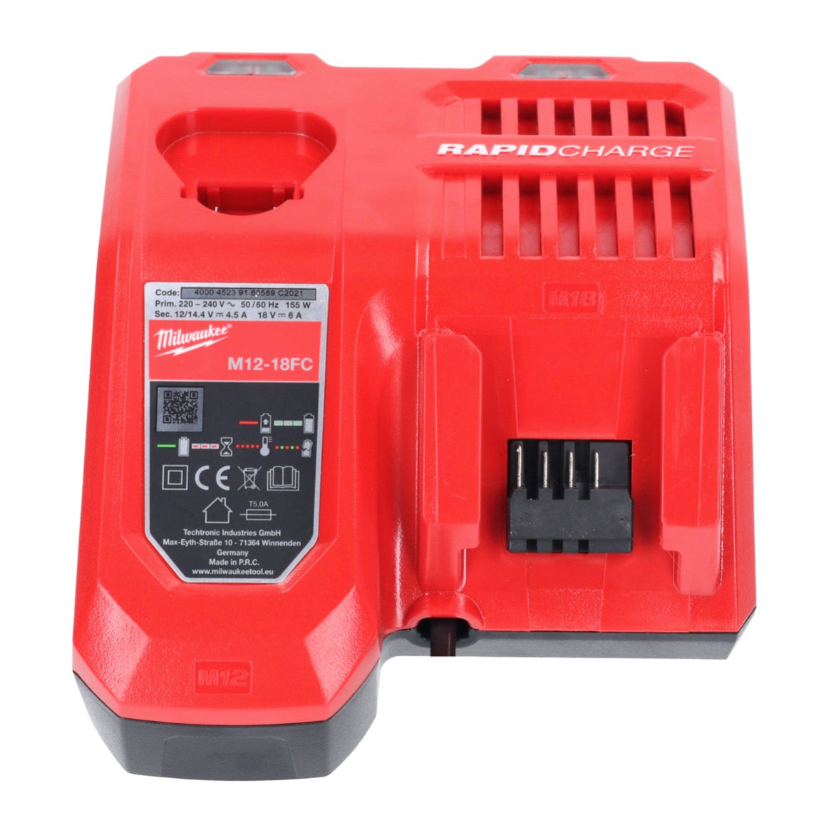 Milwaukee M18 NRG-301 Akku Starter Set High Output 18 V 3,0 Ah / 3000 mAh Li-Ion Akku ( 4932471069 ) + M12-18FC Ladegerät ( 4932451079 ) - Toolbrothers