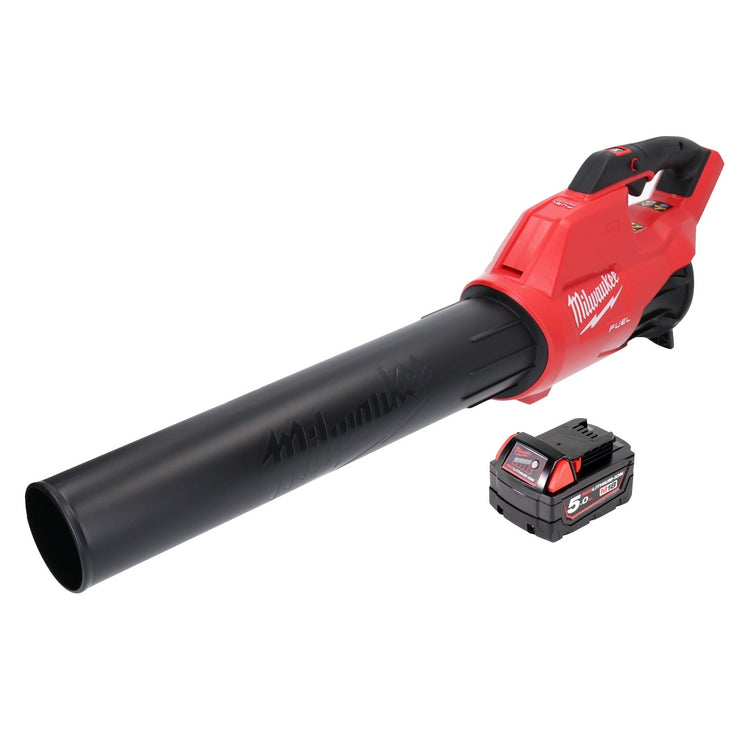 Milwaukee M18 FBL-501 Akku Laubbläser Brushless + 1x Akku 5,0 Ah - ohne Ladegerät - Toolbrothers