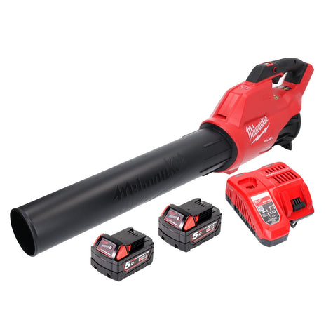 Milwaukee M18 FBL-502FC Akku Laubbläser Brushless + 2x Akku 5,0 Ah + Ladegerät - Toolbrothers