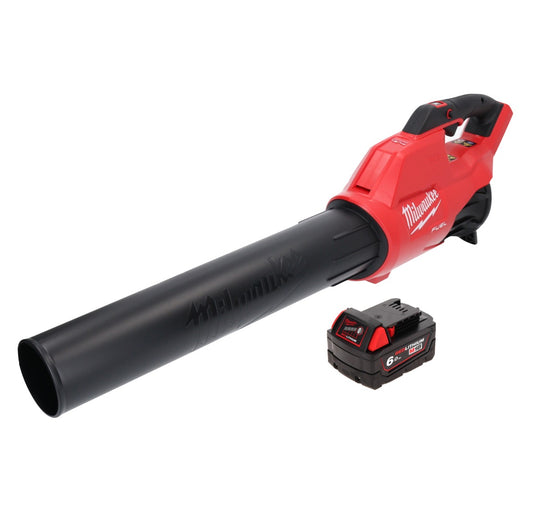 Souffleur à feuilles sans balais Milwaukee M18 FBL-601 + 1x batterie 6,0 Ah - sans chargeur