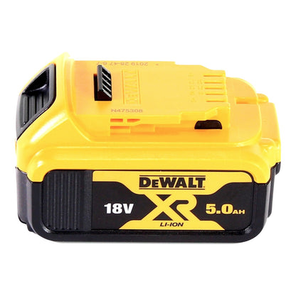 Oscillateur multi-outils à batterie DeWalt DCS 356 N-XJ 18 V sans balais + 1x batterie 5,0 Ah + jeu d'accessoires - sans chargeur