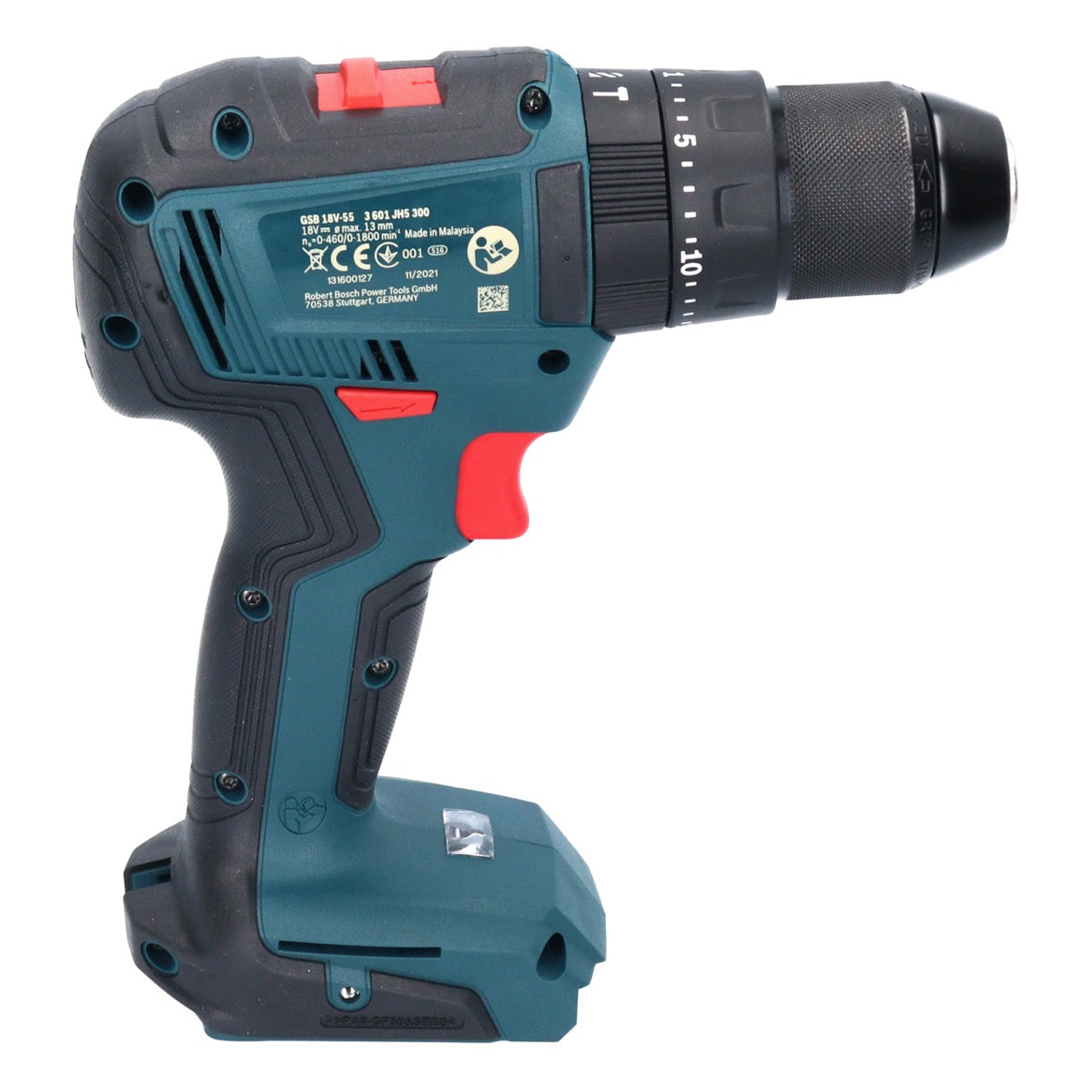 Bosch GSB 18V-55 Professional Akku Schlagbohrschrauber 18 V 55 Nm Brushless + L-Boxx - ohne Akku, ohne Ladegerät ( 06019H5303 )