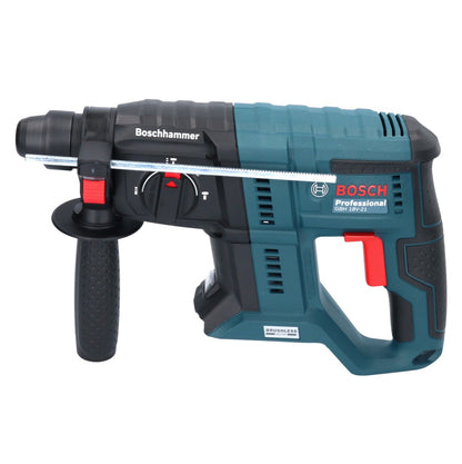 Bosch GBH 18V-21 Professional Akku Bohrhammer 18 V 2,0 J Brushless + 1x Akku 2,0 Ah + L-BOXX - ohne Ladegerät