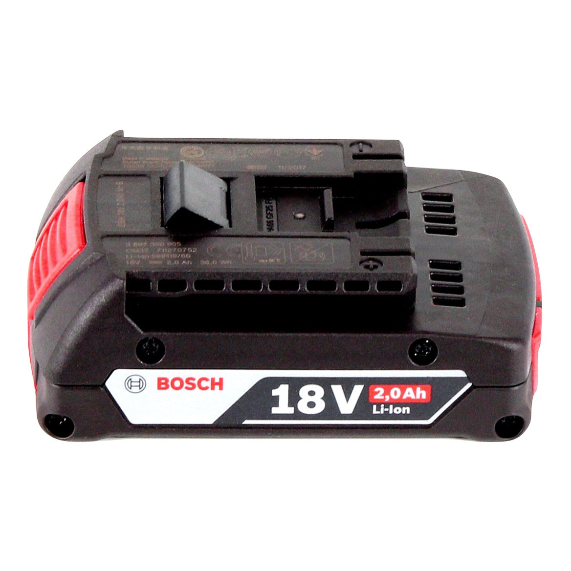 Bosch GBH 18V-21 Professional Akku Bohrhammer 18 V 2,0 J Brushless + 1x Akku 2,0 Ah + L-BOXX - ohne Ladegerät