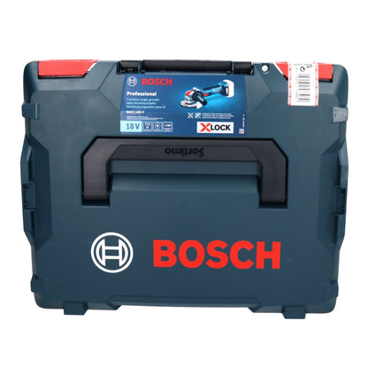 Bosch GWX 18V-7 Professional Akku Winkelschleifer 18 V 125 mm Brushless X-LOCK + 1x Akku 2,0 Ah + L-Boxx - ohne Ladegerät - Toolbrothers