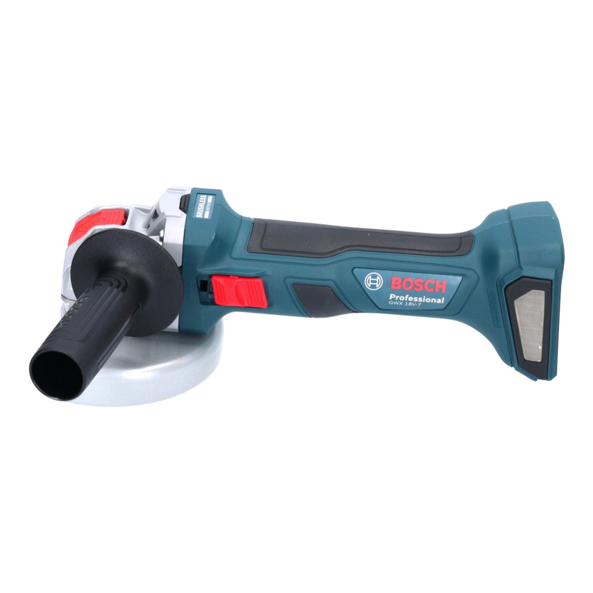 Bosch GWX 18V-7 Professional Akku Winkelschleifer 18 V 125 mm Brushless X-LOCK + 1x Akku 2,0 Ah + Ladegerät + L-Boxx - Toolbrothers