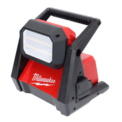 Milwaukee M18 HOAL-0 Lampe LED pour projecteur de chantier à batterie 18 V 4000 lm (4933478118) Solo - sans batterie, sans chargeur