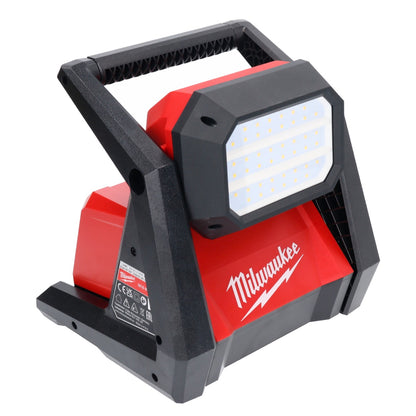 Milwaukee M18 HOAL-0 Lampe LED pour projecteur de chantier à batterie 18 V 4000 lm (4933478118) Solo - sans batterie, sans chargeur