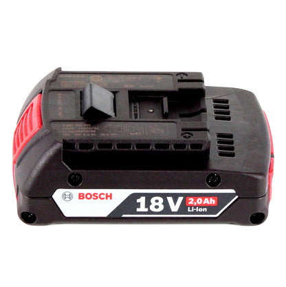 Bosch GEX 18V-125 Ponceuse excentrique professionnelle sur batterie 18 V 125 mm sans balais + 1x batterie 2,0 Ah + 1x kit de ponçage Toolbrothers TURTLE + L-BOXX - sans chargeur