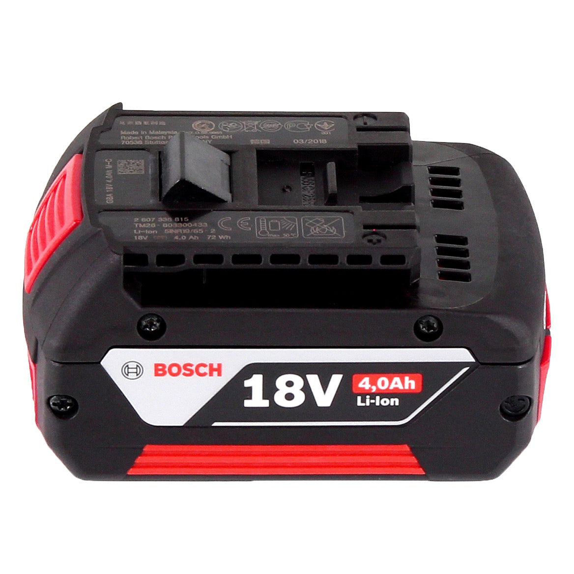 Meuleuse d'angle sans fil Bosch GWS 18V-10 Professional 18 V 125 mm sans balais + 1x batterie 4,0 Ah + L-Boxx - sans chargeur