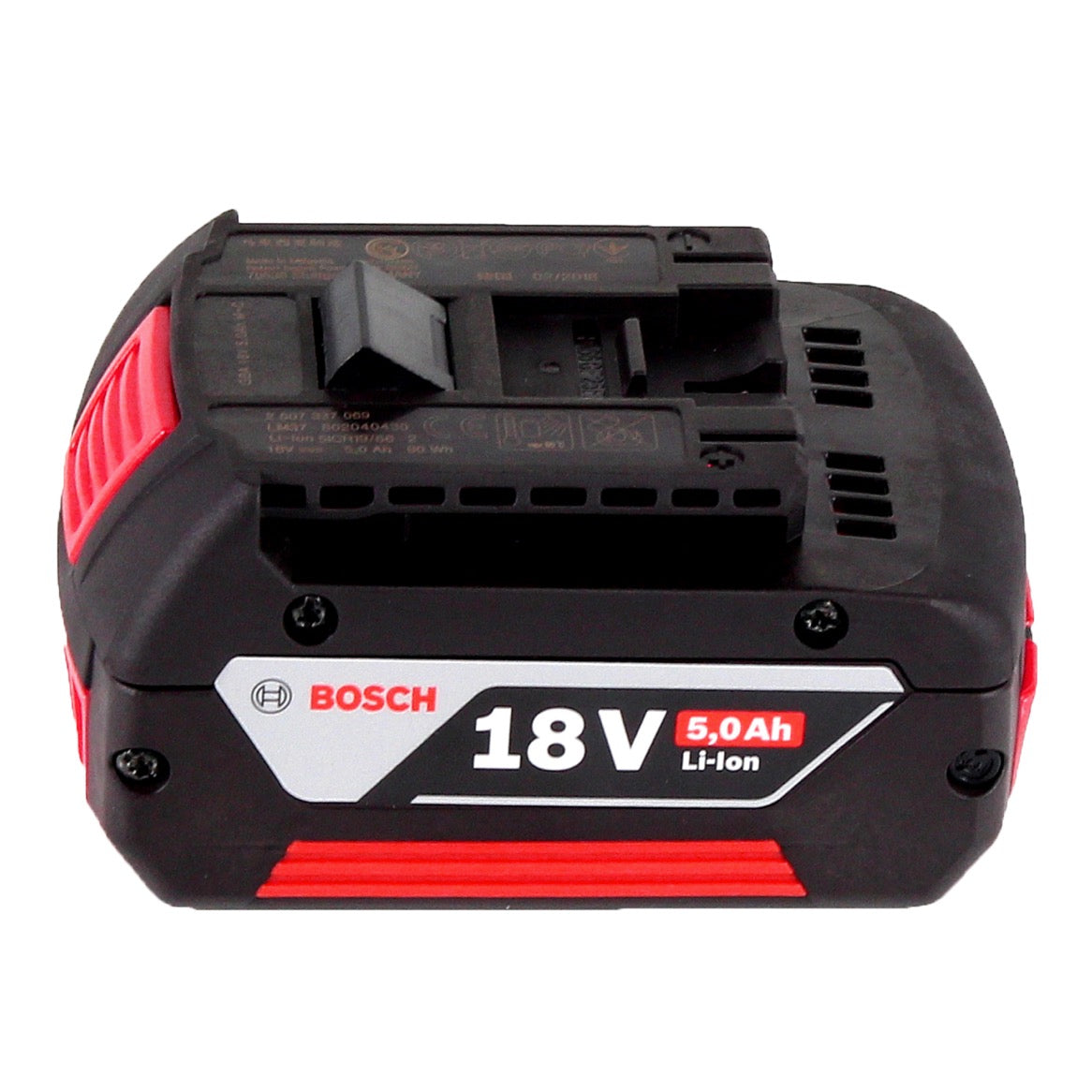 Bosch GWS 18V-10 Professional Akku Winkelschleifer 18 V 125 mm Brushless + 1x Akku 5,0 Ah + L-Boxx - ohne Ladegerät