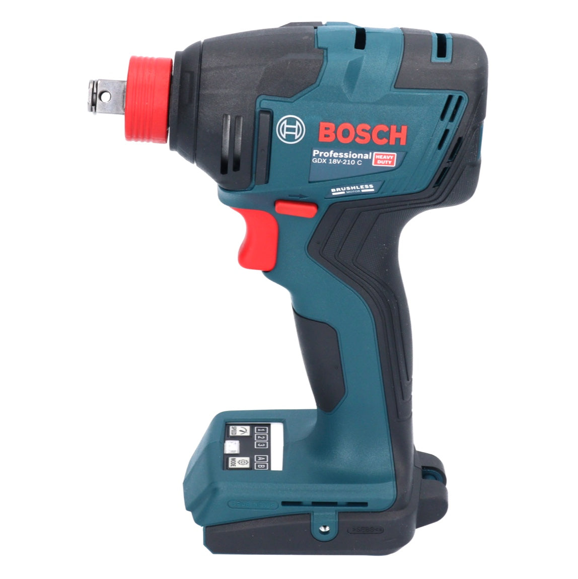 Bosch GDX 18V-210 C Professional Clé à chocs rotative sans fil 18 V 210 Nm sans balais + 1x batterie 4,0 Ah + module de connectivité + L-Boxx - sans chargeur