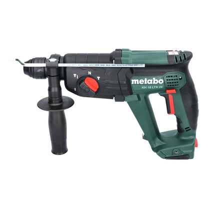 Metabo KH 18 LTX 24 Akku Kombihammer 18 V 2,1 J SDS plus + metaBOX ( 601712840 ) - ohne Akku, ohne Ladegerät - Toolbrothers