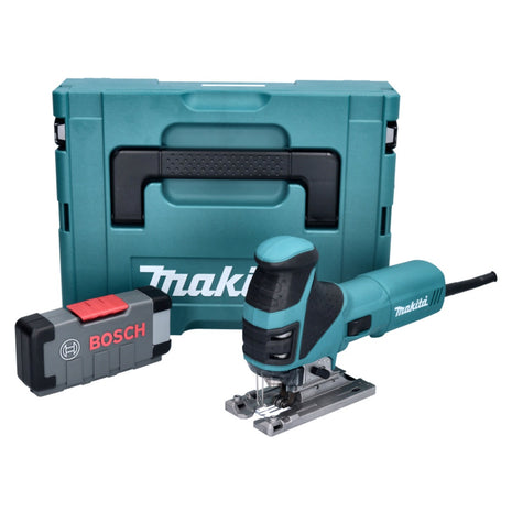 Makita 4351 FCTJ scie sauteuse pendulaire 720 W + 46x lame de scie + Makpac