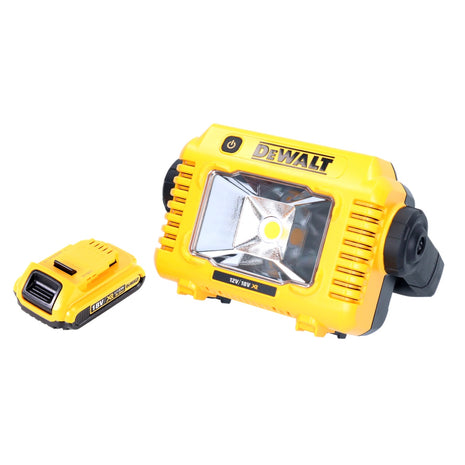 Projecteur de travail LED sur batterie DeWalt DCL 077 12 V 18 V 2000 lm IP54 + 1x batterie 2,0 Ah - sans chargeur