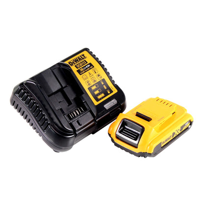 DeWalt DCL 077 D1 Akku LED Arbeitsstrahler 12 V 18 V 2000 lm IP54 + 1x Akku 2,0 Ah + Ladegerät