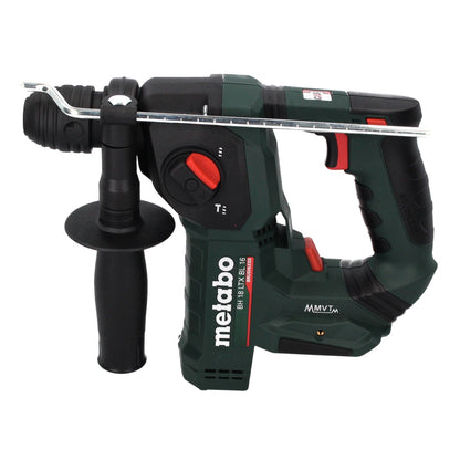 Marteau perforateur sans fil Metabo BH 18 LTX BL 16 18 V 1,3 J SDS plus sans balais + jeu de 5 perceuses et burins + métaBOX - sans batterie, sans chargeur