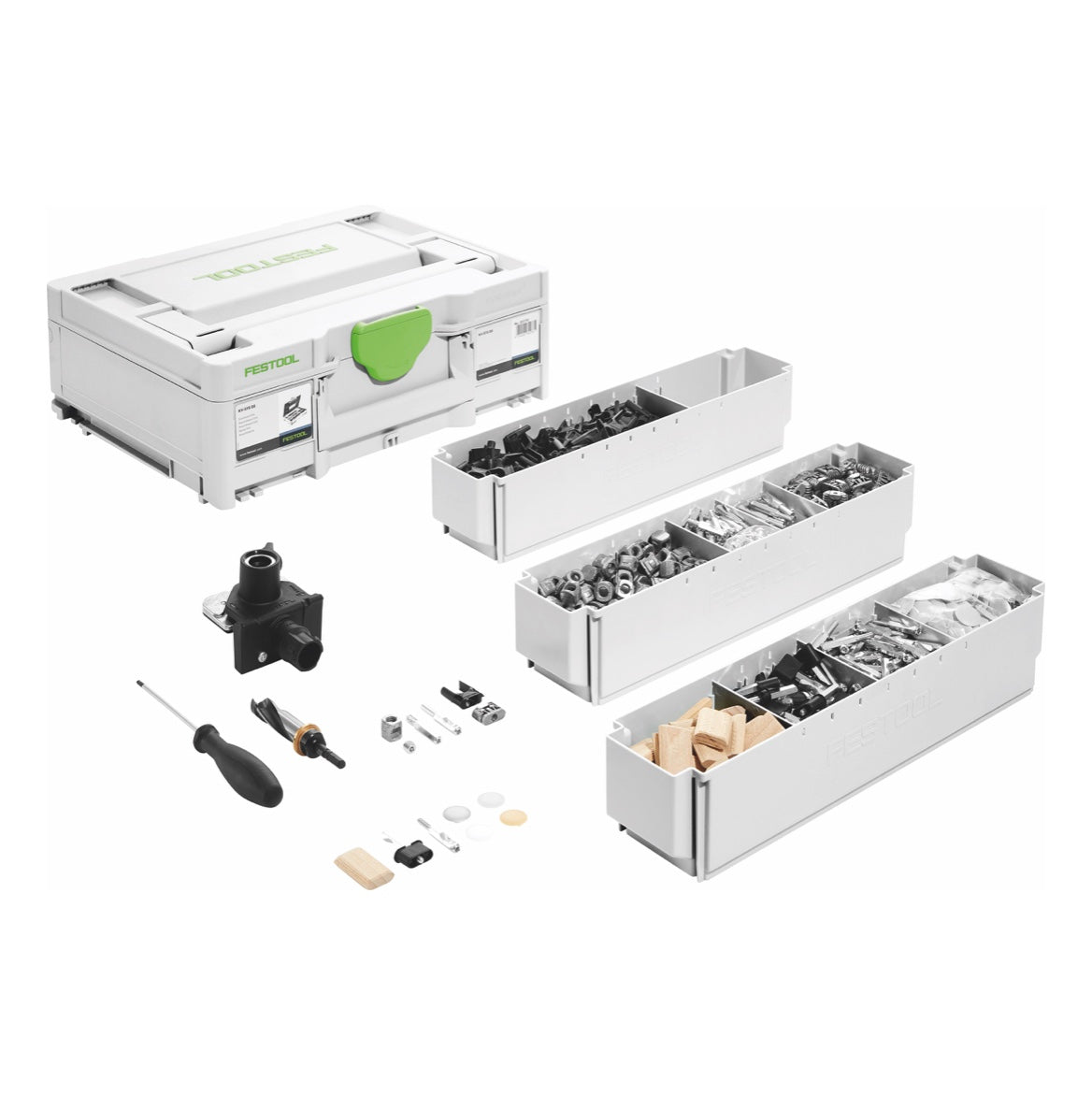 Festool KV-SYS D8 DOMINO Verbinder Sortiment 2 Stk. ( 2x 576797 ) für Dübelfräse DF 500 - Toolbrothers