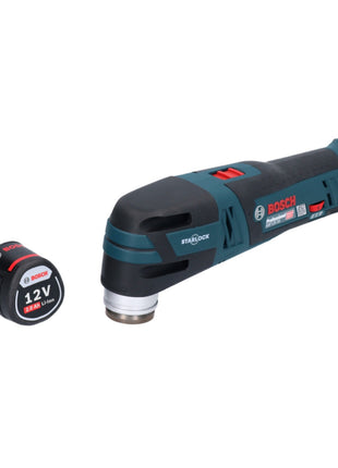 Bosch GOP 12V-28 Professional Battery Multi Cutter Starlock Brushless + 1x batterie 2,0 Ah - sans chargeur