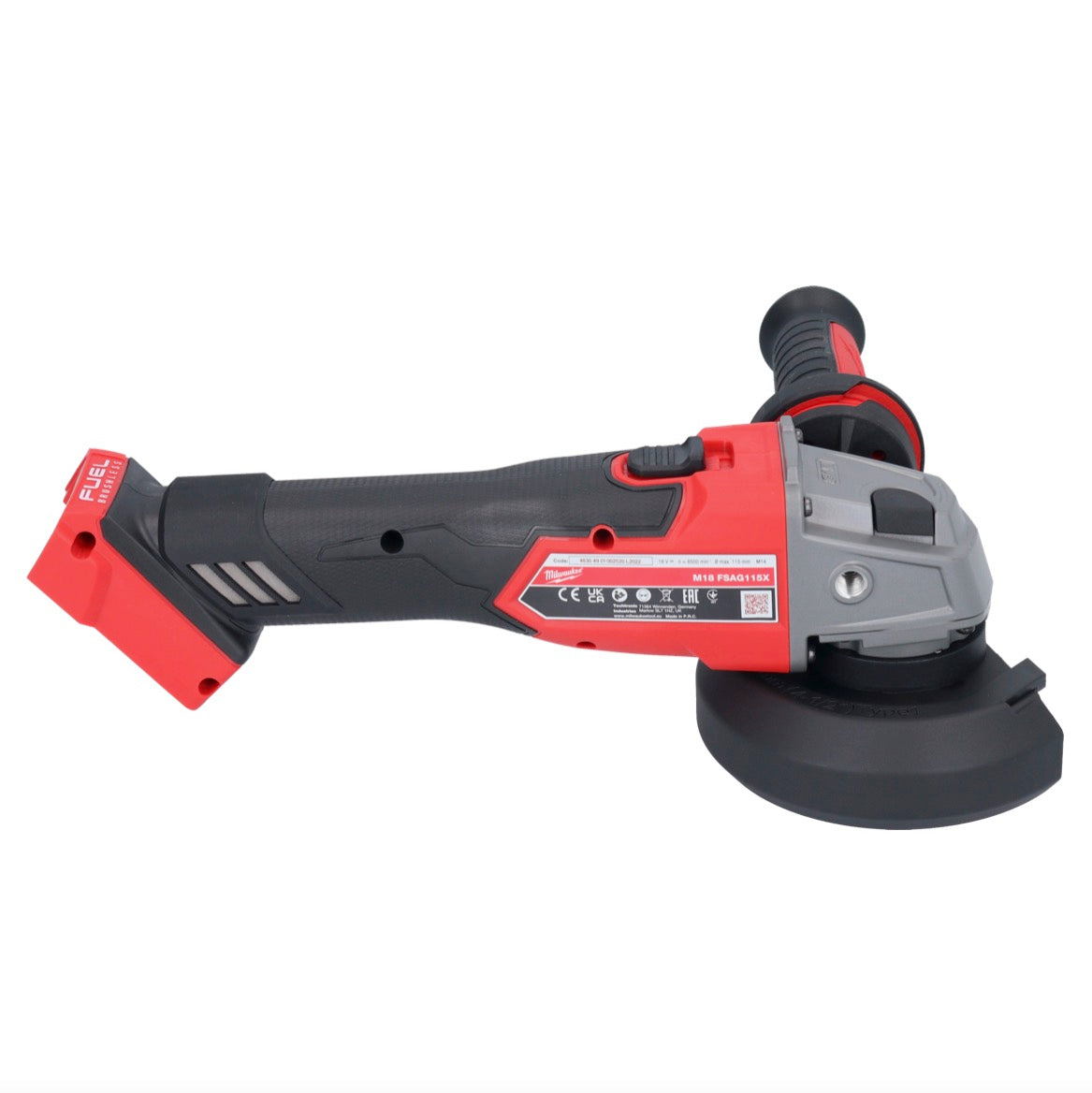 Milwaukee M18 FSAG115X-0X Akku Winkelschleifer 18 V 115 mm Brushless ( 4933478772 ) - ohne Akku, ohne Ladegerät - Toolbrothers