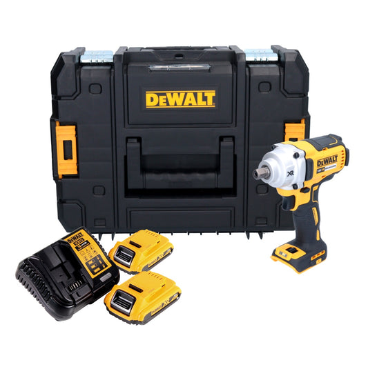 DeWalt DCF 894 D2 Akku Schlagschrauber 18 V 1/2 " 447 Nm Brushless + 2x Akku 2,0 Ah + Ladegerät + TSTAK - Toolbrothers