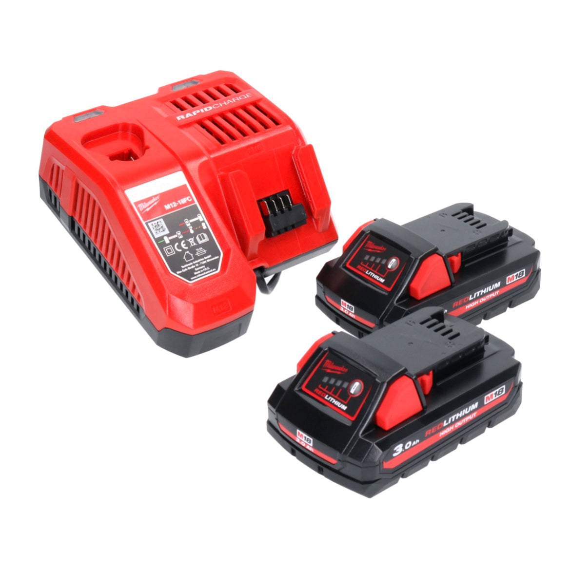 Fraiseuse à batterie Milwaukee M18 FTR-302X 18 V brushless + 2x batteries 3,0 Ah + chargeur + modules de fraisage + boîtier HD