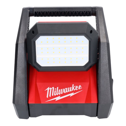 Milwaukee M18 HOAL-502FC Lampe LED pour projecteur de chantier à batterie 18 V 4000 lm + 2x batteries 5,0 Ah + chargeur