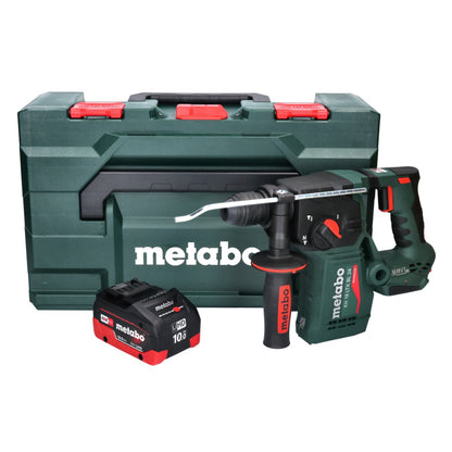 Marteau perforateur sur batterie Metabo KH 18 LTX BL 24 18 V 2,2 J SDS Plus Brushless + 1x batterie 10,0 Ah + metaBOX - sans chargeur